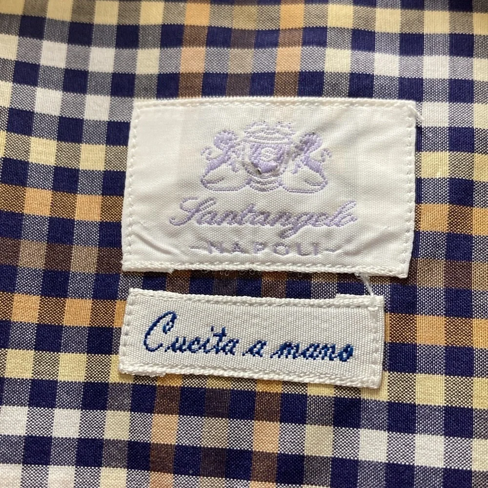Men's Plaid Button-Down Shirt